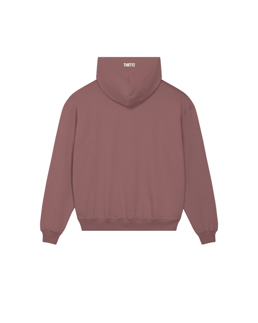 DUSTY ROSE OVERSIZED HOODIE
